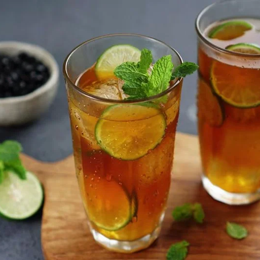 Es & Hot Lemontea